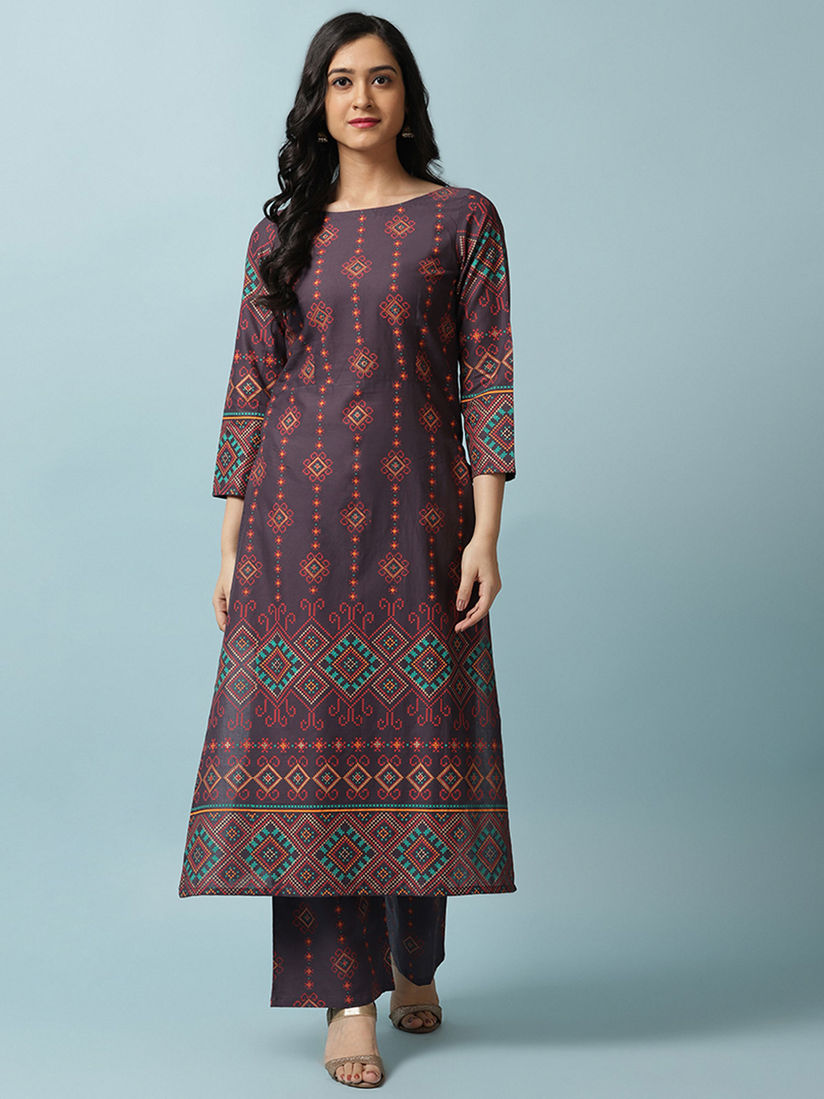 ethnic palazzo set