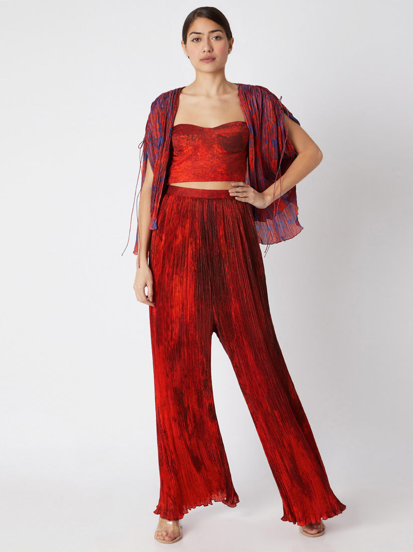 Saaksha And Kinni Bottoms Pants And Trousers Buy Saaksha And Kinni Red Printed Palazzo Online Nykaa Fashion See more of saaksha & kinni on facebook.
