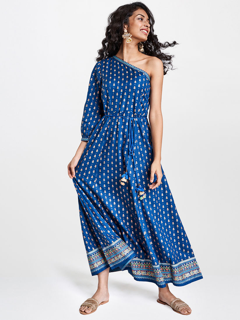 Global desi blue dress clearance