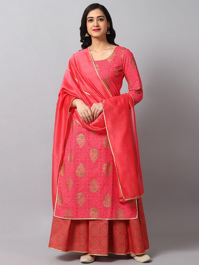 kurta with skirt lehenga online