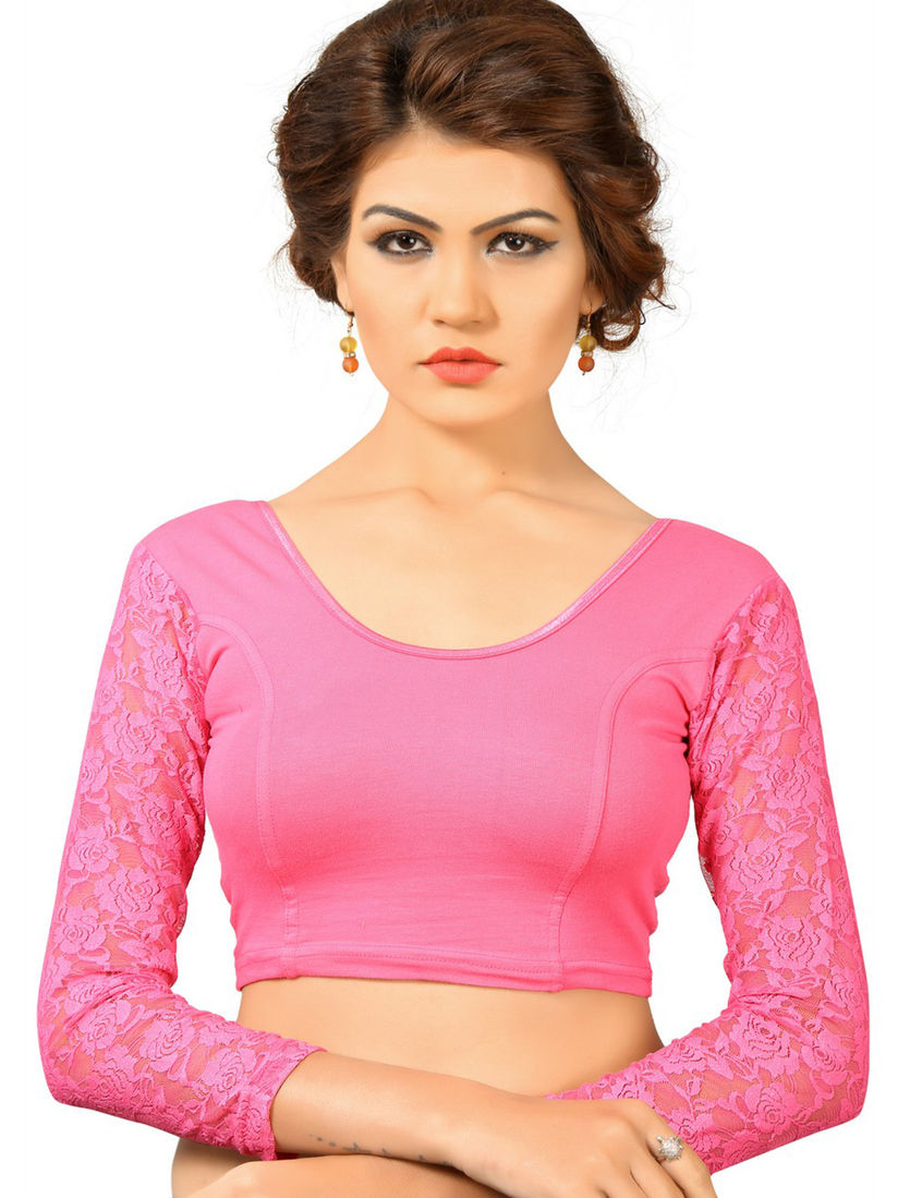 Light pink readymade blouse clearance