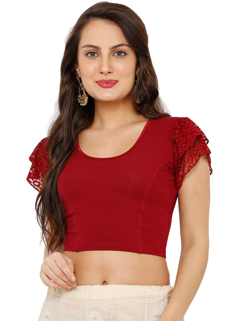 Stretchable blouse online shopping Clearance