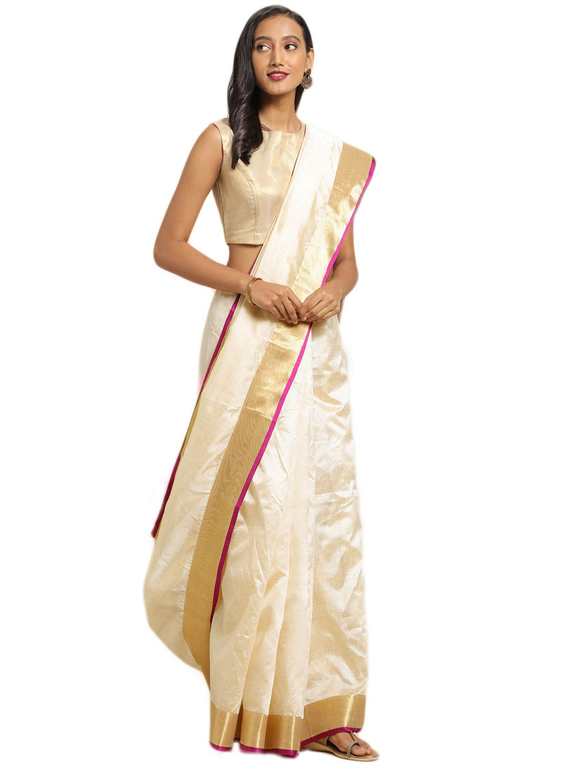 office wear saree blouse