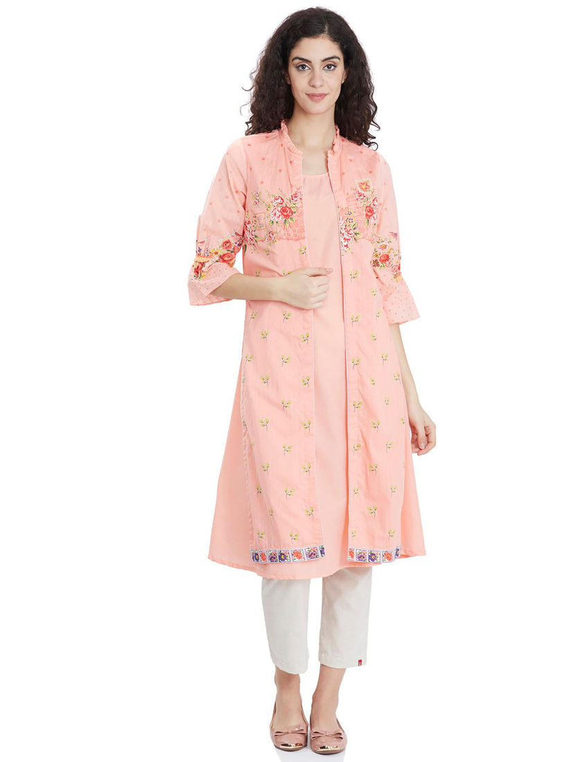 biba kurta with jacket