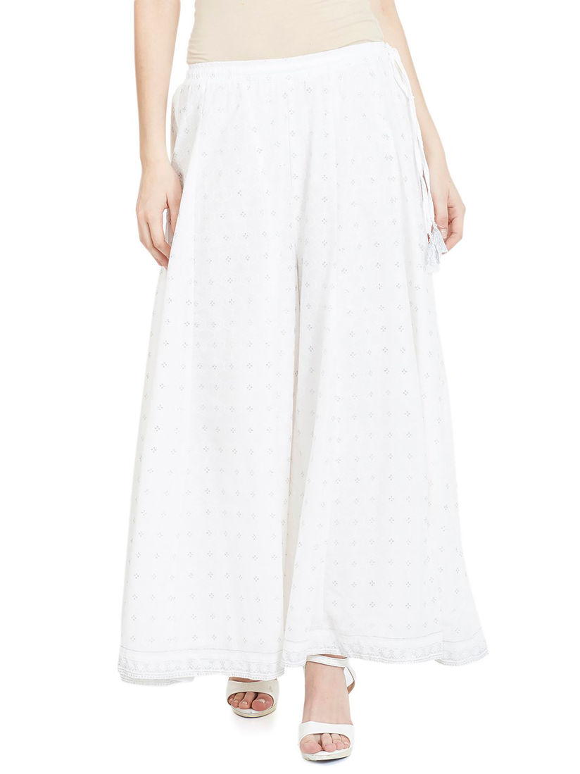 Biba white palazzo clearance