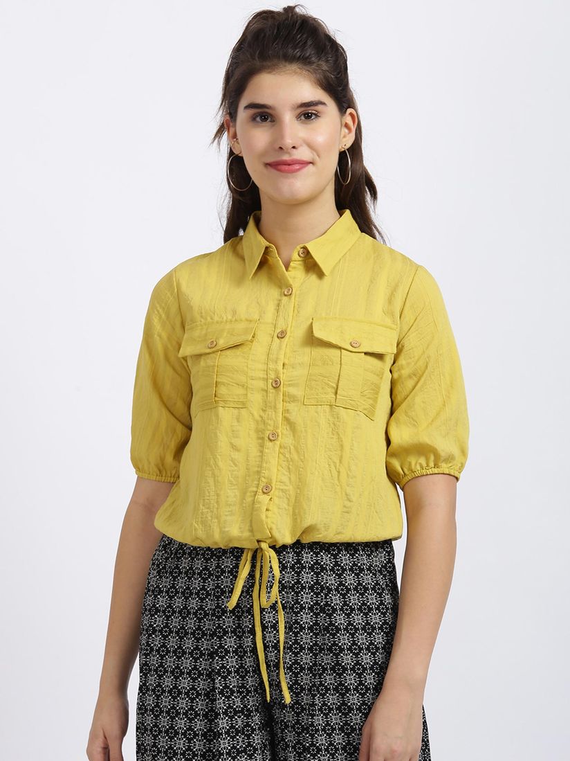zink london yellow top