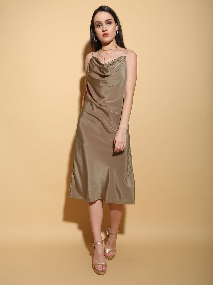 yellow cami dress