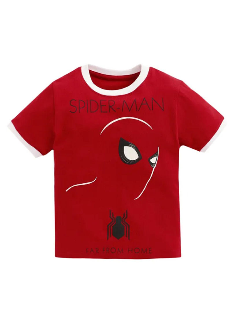 red marvel t shirt