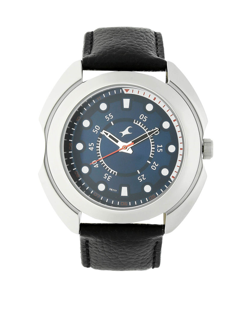 fastrack blue dial watch