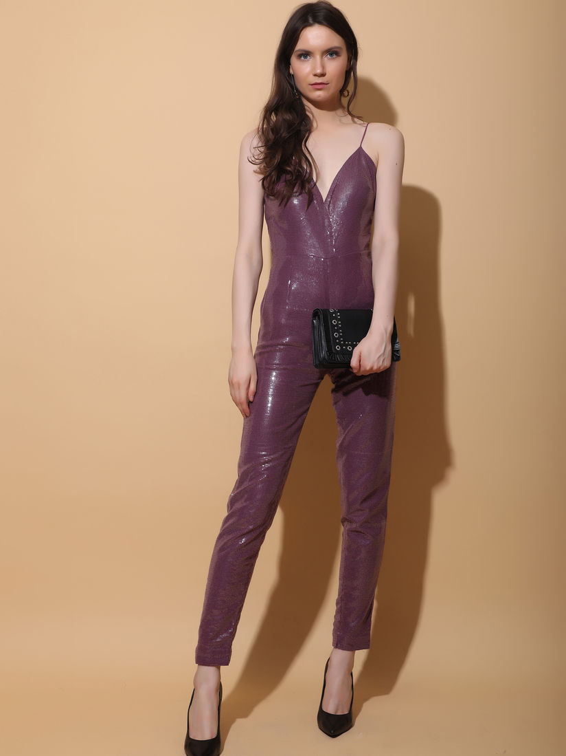 Sequin jumpsuits online clearance