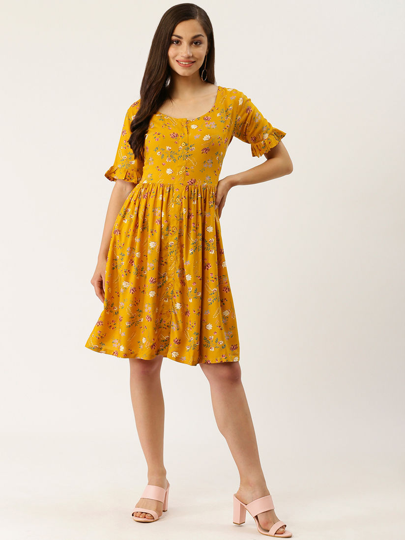 online yellow dress