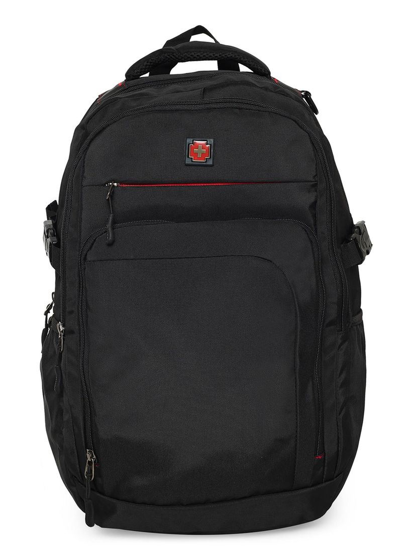black colour backpack
