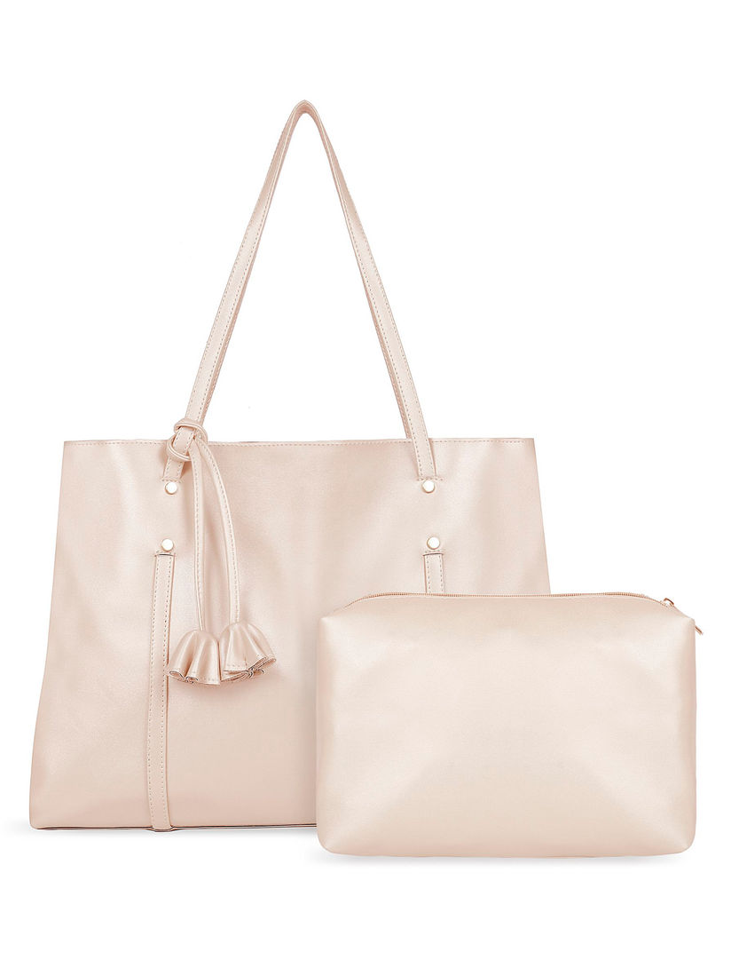 beige tote handbags
