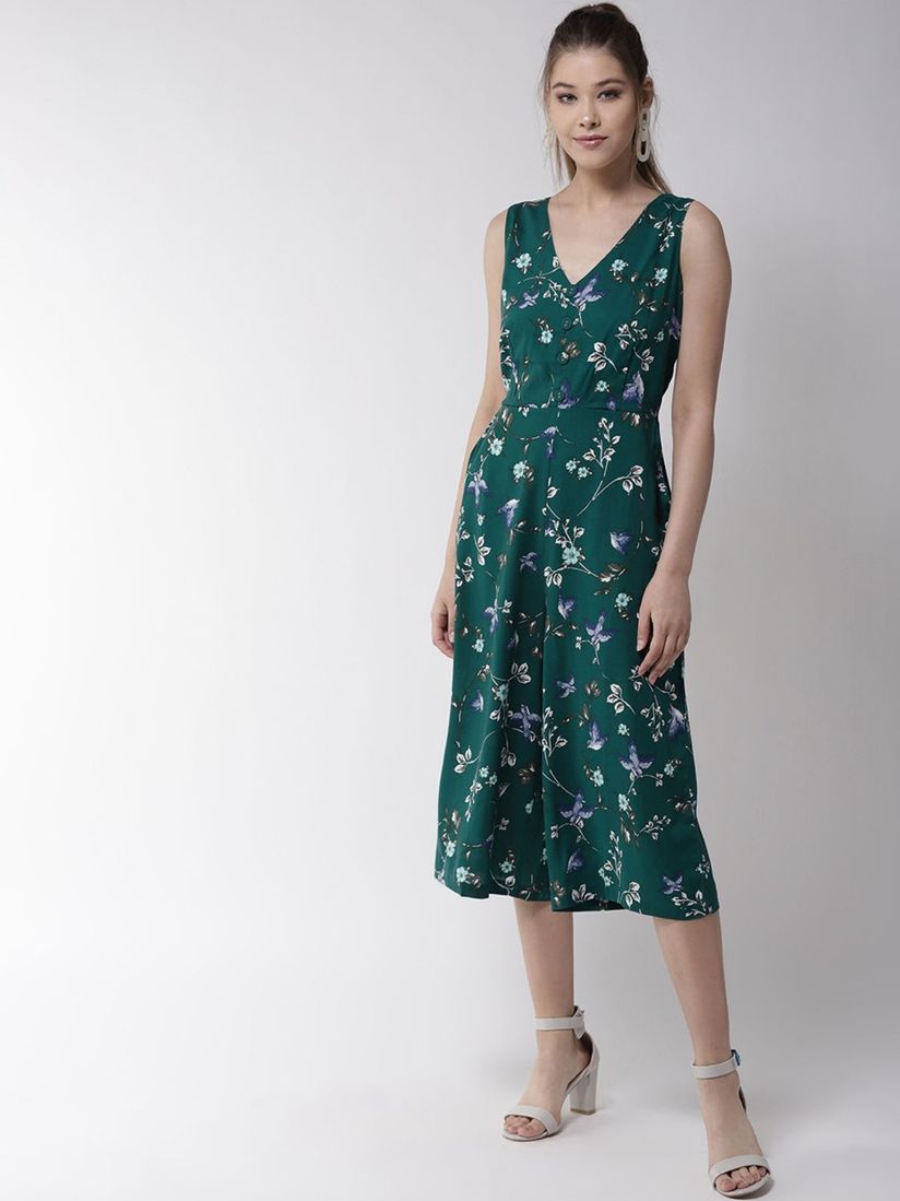 green summer jumpsuit