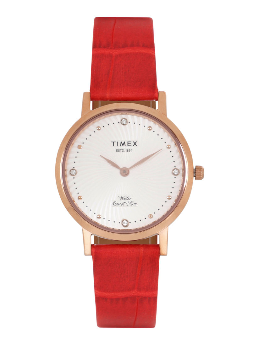 timex rose gold women's watch tw000w208