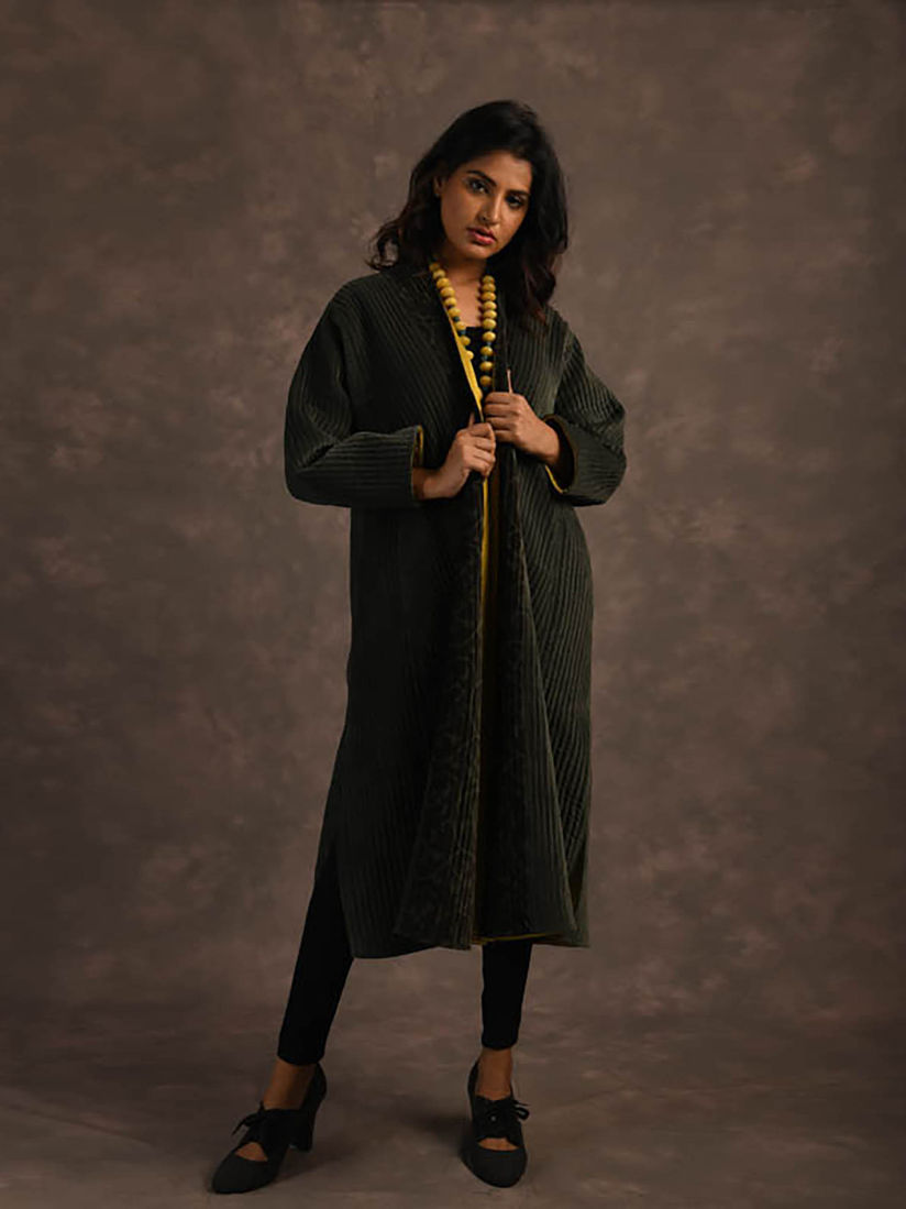 onljune quilted long jacket