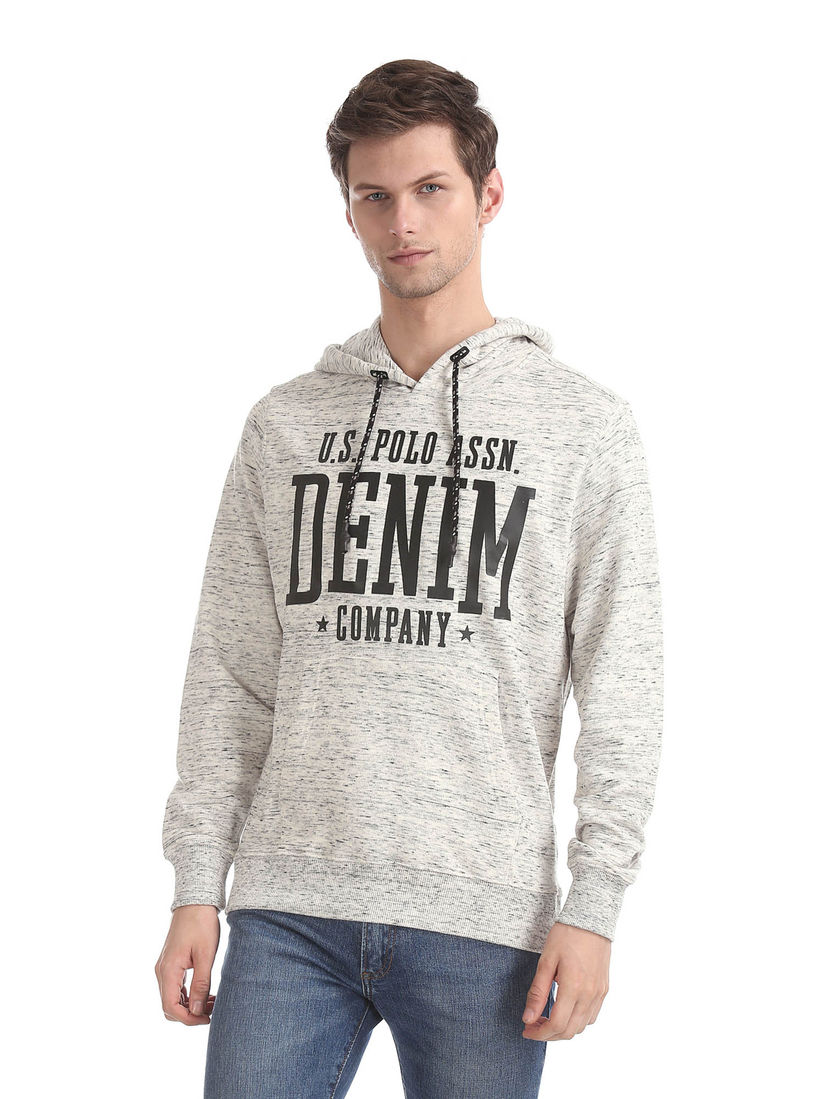 us polo white sweatshirt