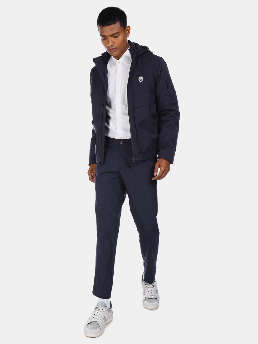 us polo navy blue jacket