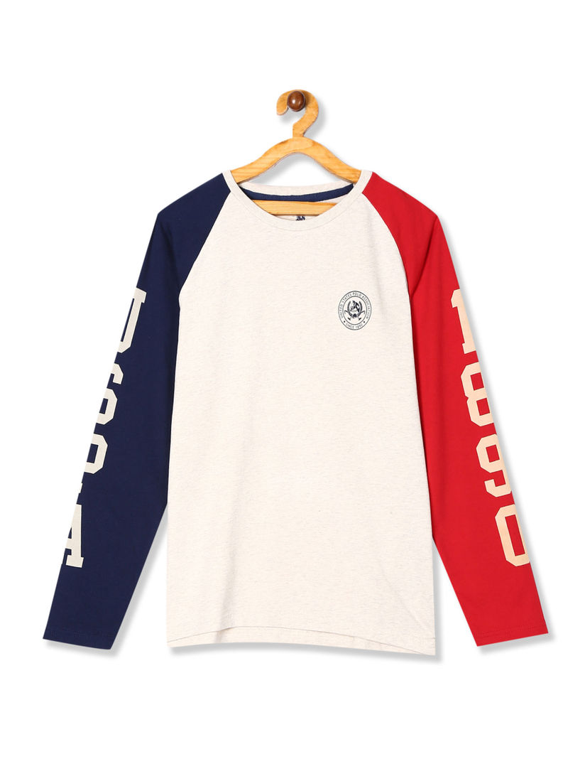 us polo full sleeve t shirts
