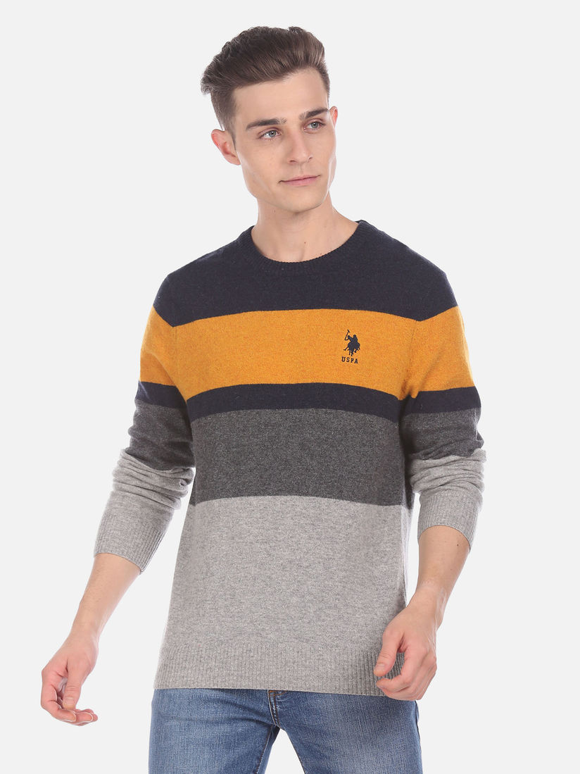us polo woolen sweater