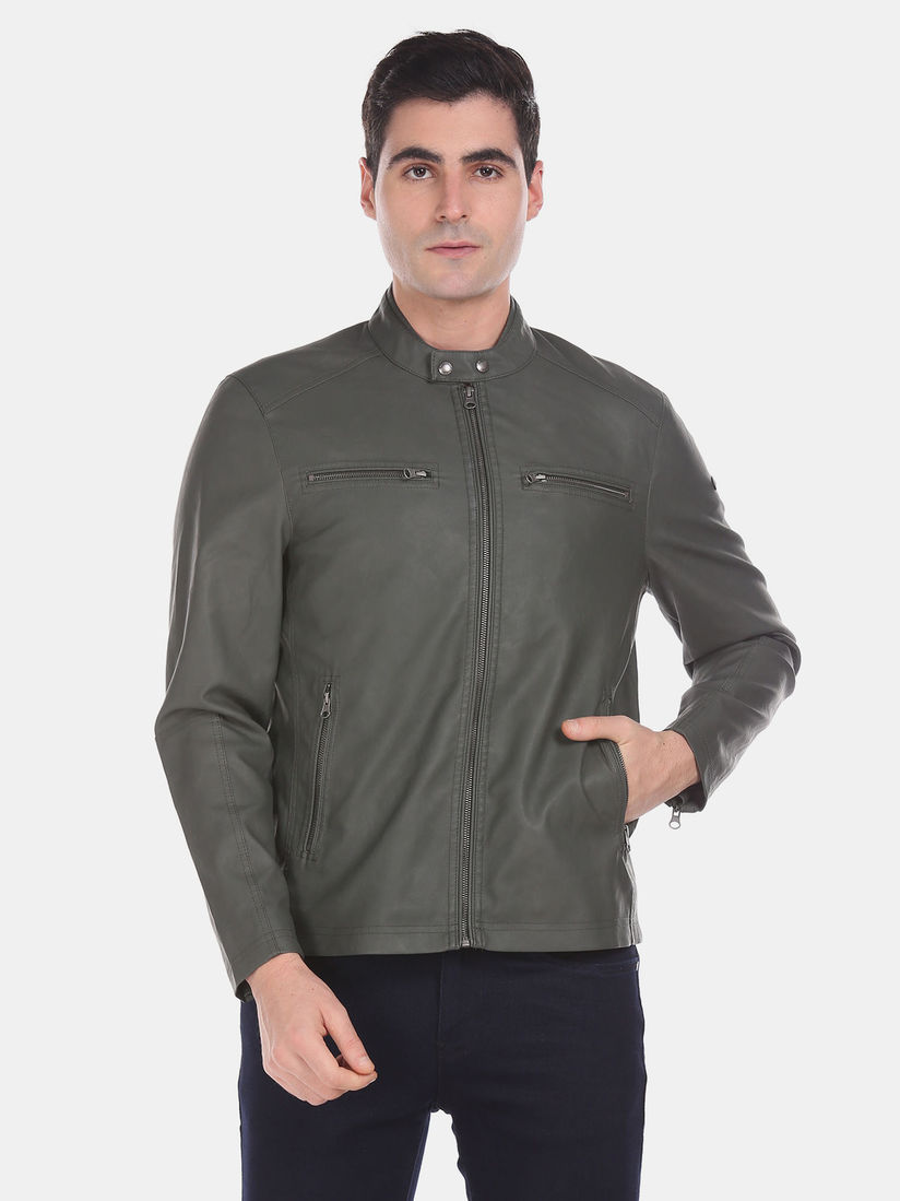 us polo biker jacket