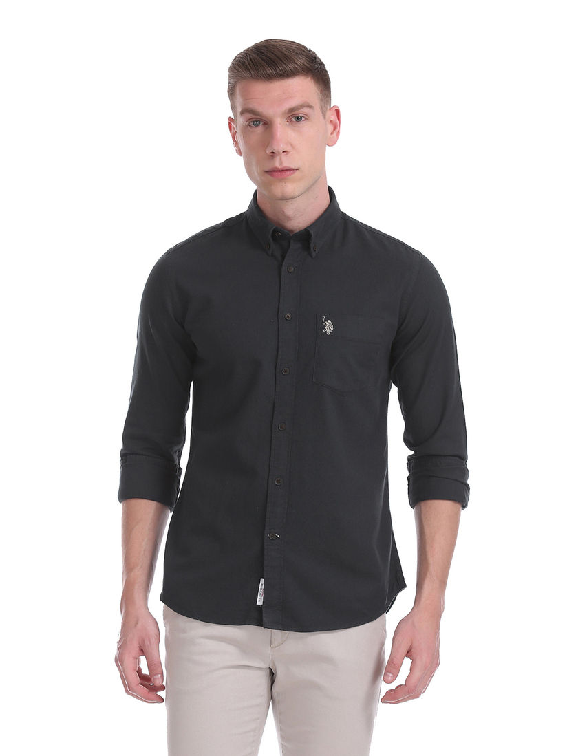 us polo assn tailored fit shirts