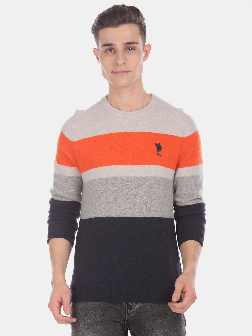 us polo woolen sweater