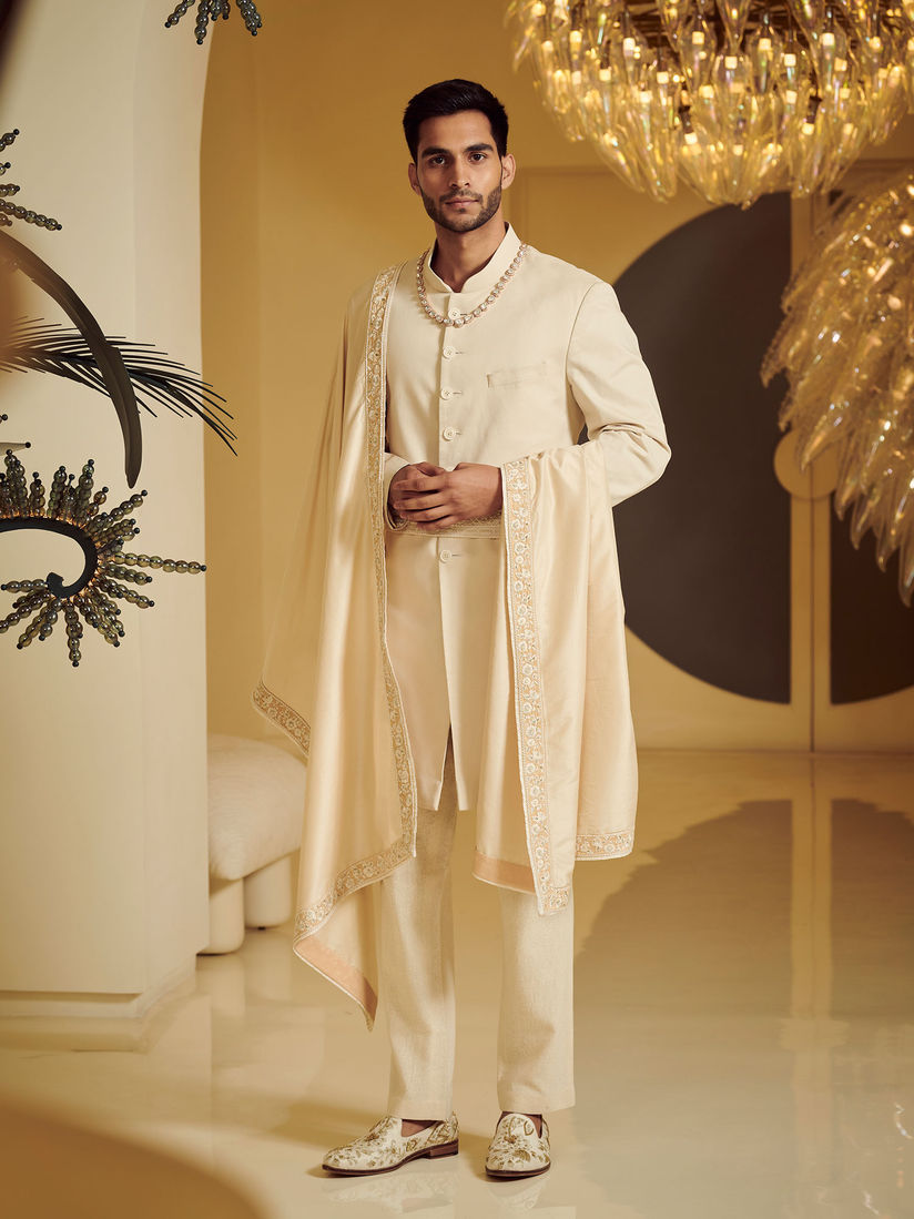 Sherwani with belt Clearance