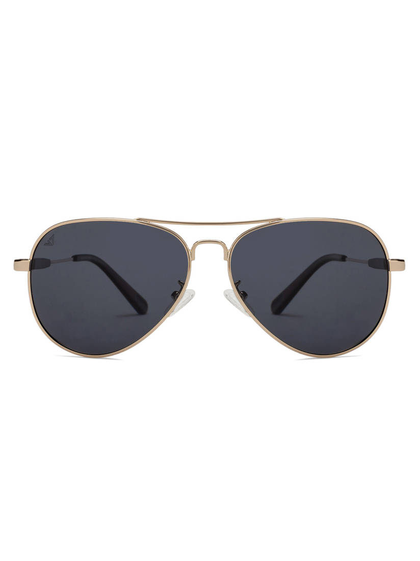 Gold UV Protected Aviator Sunglasses 