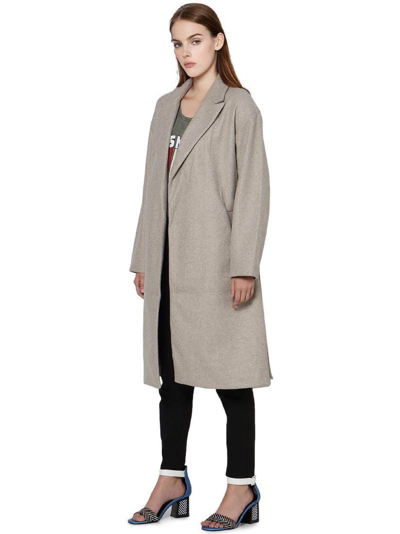 vero moda grey coat