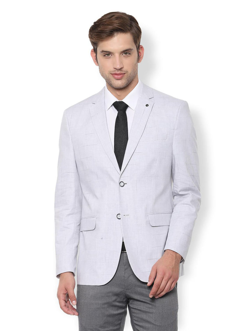 van heusen grey blazer