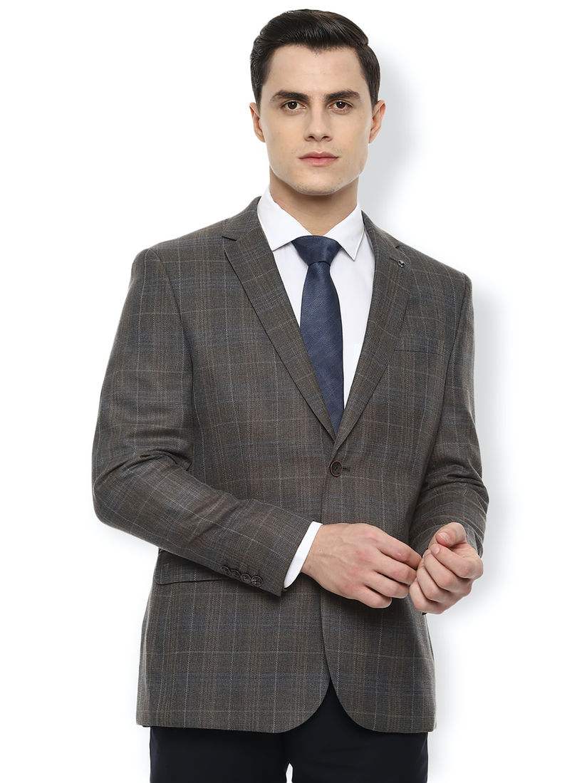 Van heusen blazer online clearance