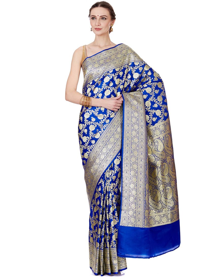 Blue banarasi Clearance