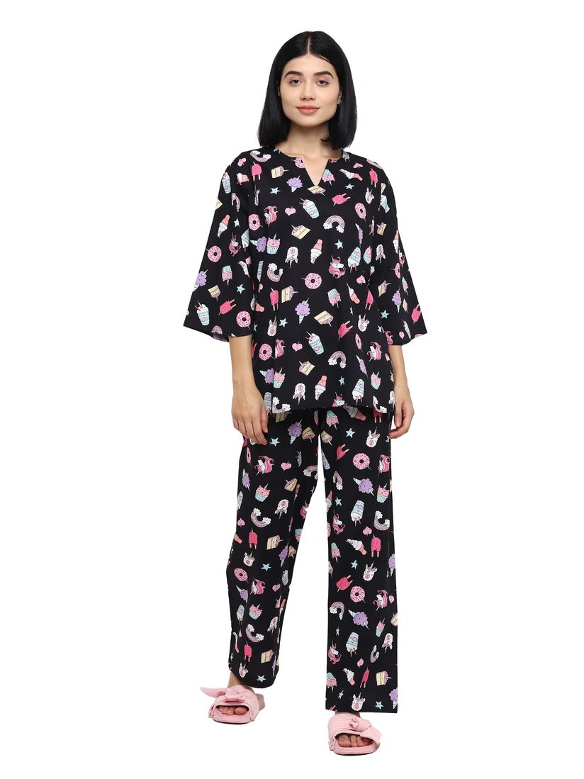 Unicorn night suit for ladies Clearance