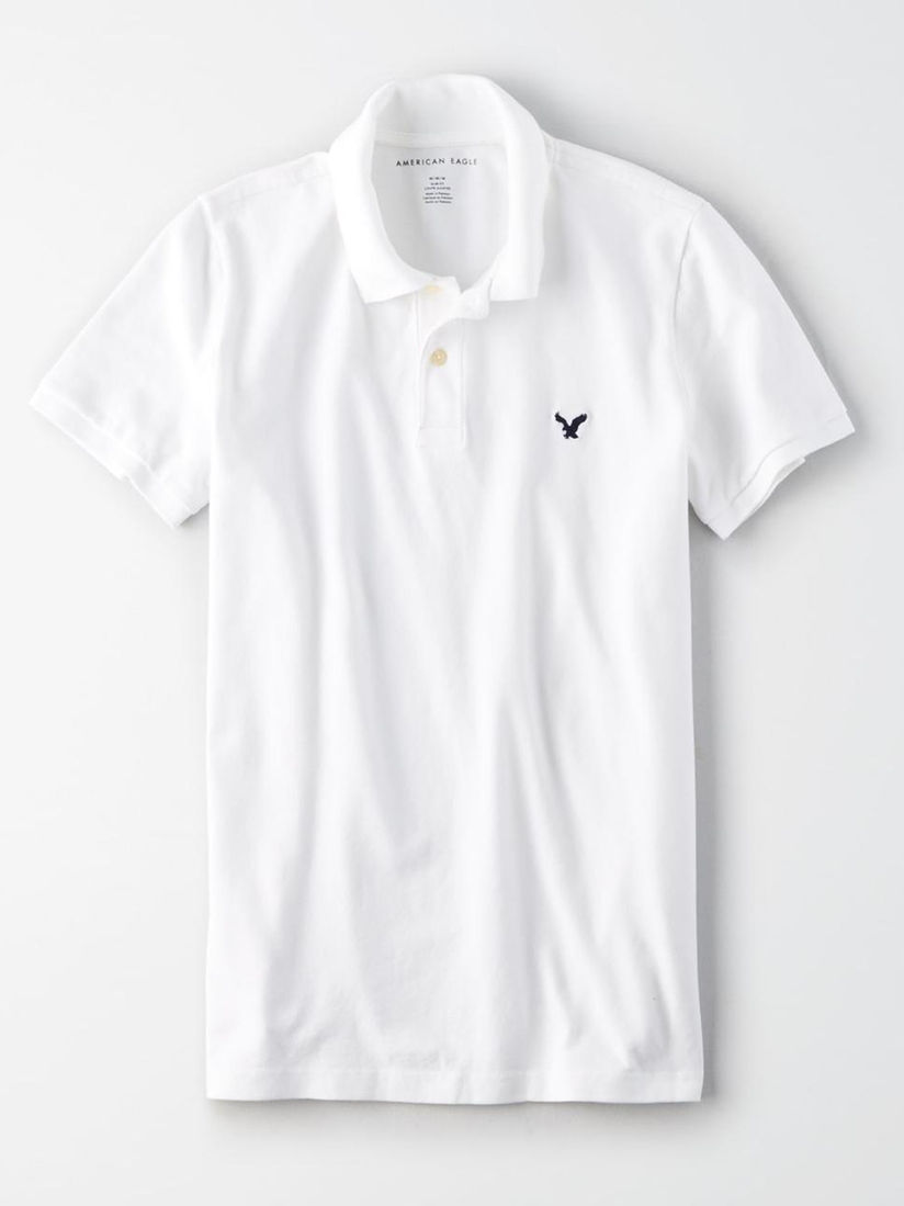 American eagle white polo clearance