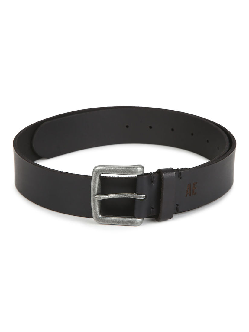 American eagle black leather belt Clearance