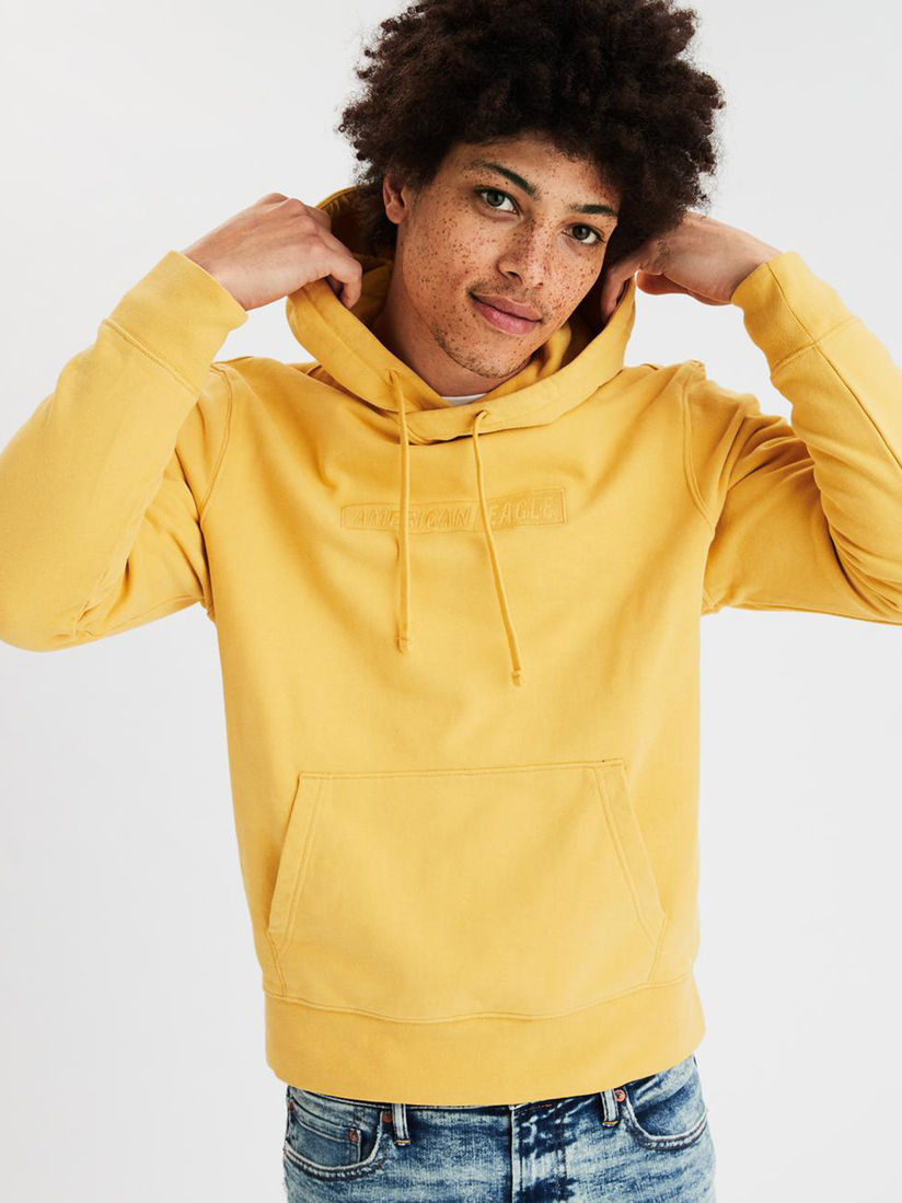 American eagle iconic hoodie clearance