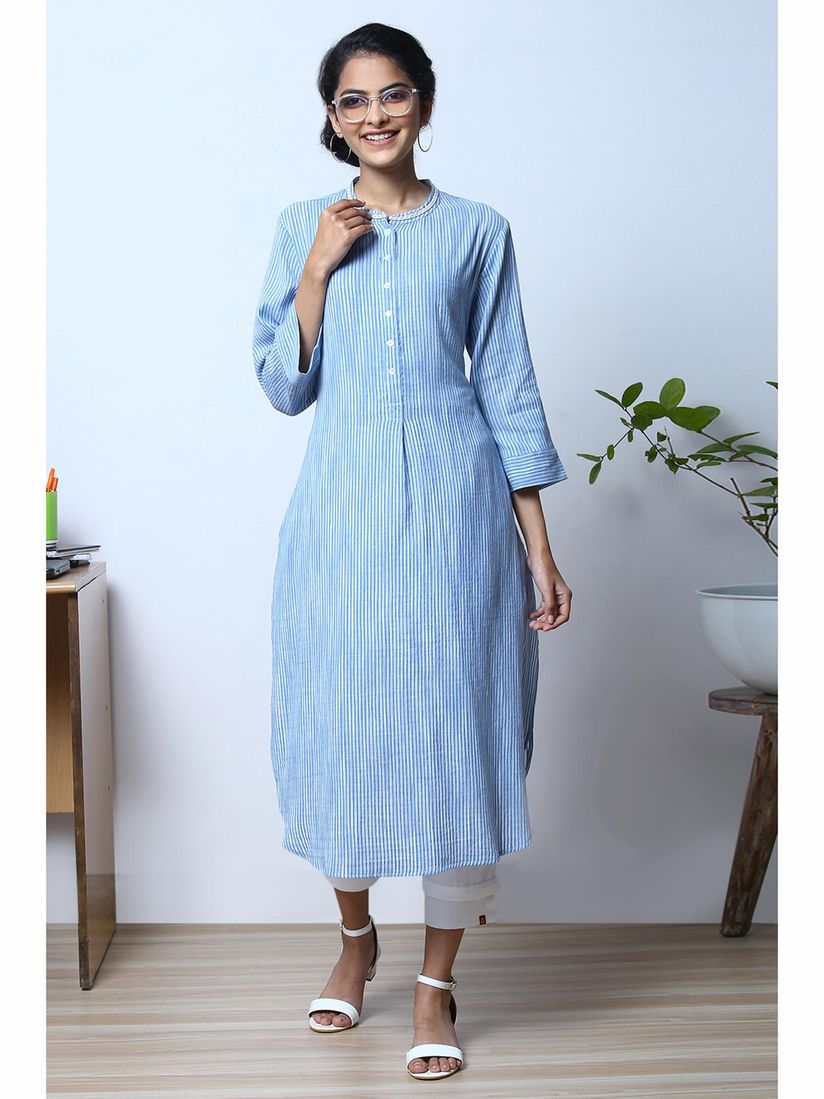 kurti blue