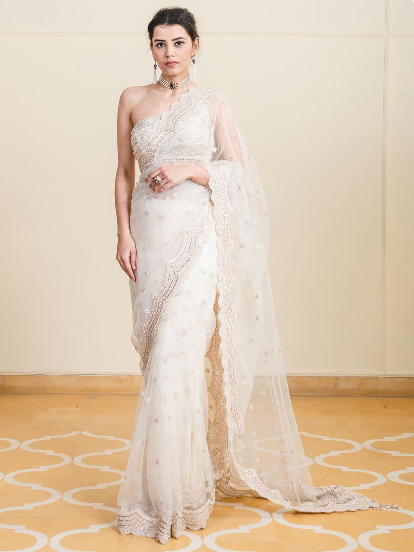 Tarun Tahiliani Sarees Buy Tarun Tahiliani Beige Embroidered Saree With Stitched Blouse Set Of 2 Online Nykaa Fashion Did you scroll all this way to get facts about tarun tahiliani?