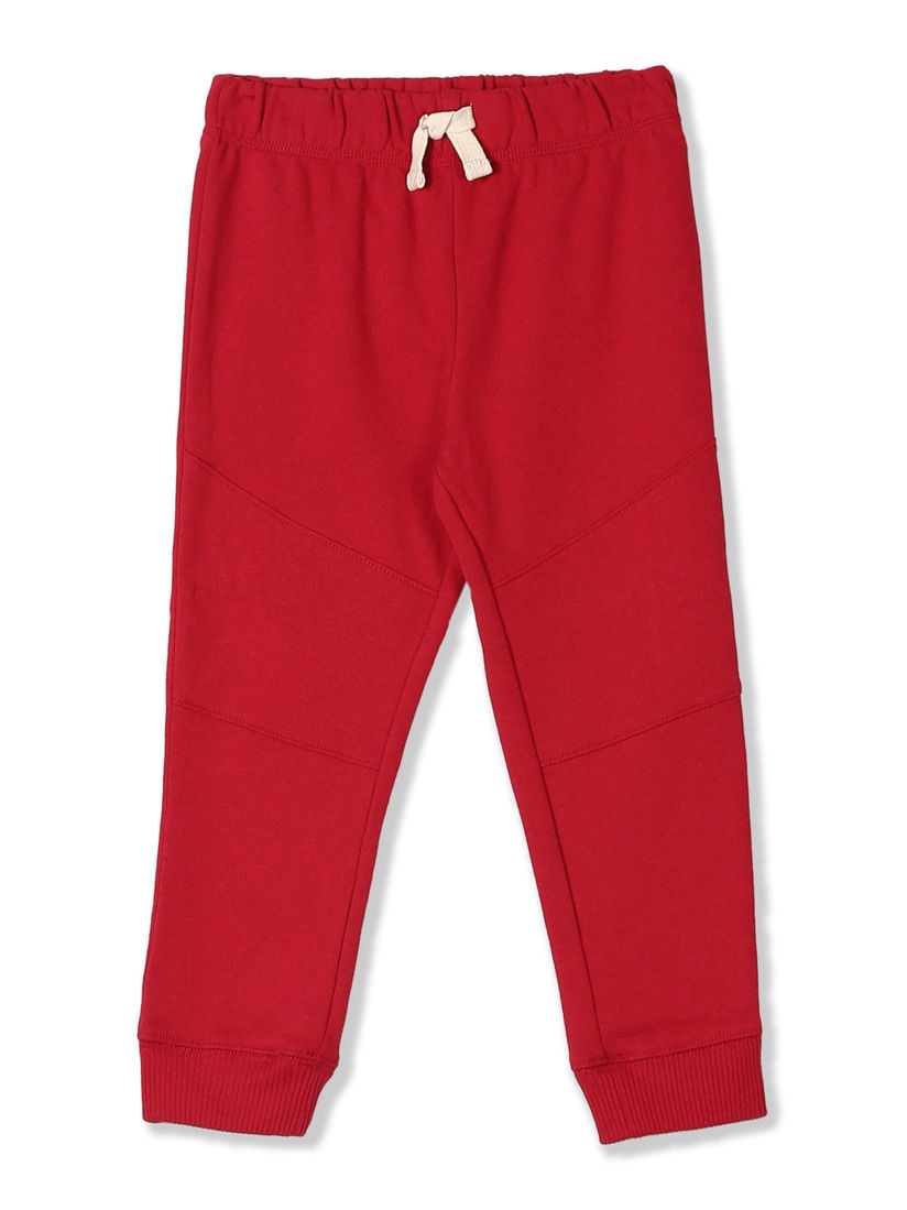 Red kids joggers clearance