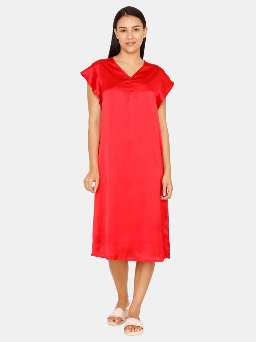 calf length nightdress